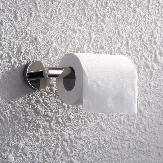 Bathroom Wall Mounted Toilet Paper Holder, Polished FinishA2175S12